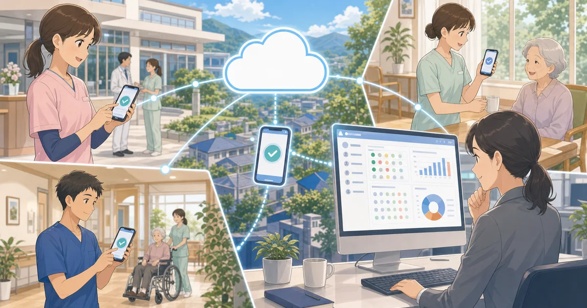 勤怠管理システムの事例画像