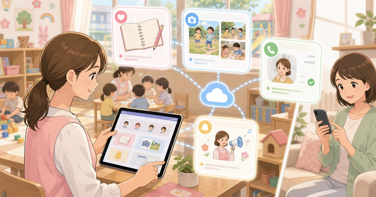 保育管理ソフト「あゆみ」（保育園向け業務管理システム）の事例画像