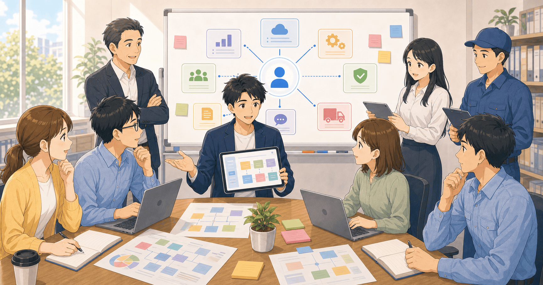 AI担当者を決めて推進するのアイキャッチ