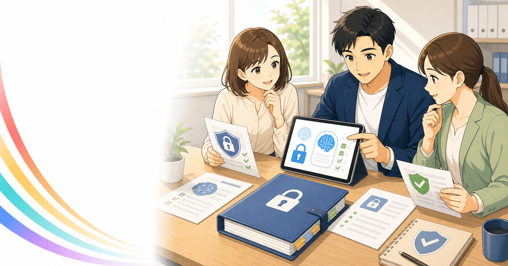 機密資料をAIで扱う時の情報管理のアイキャッチ