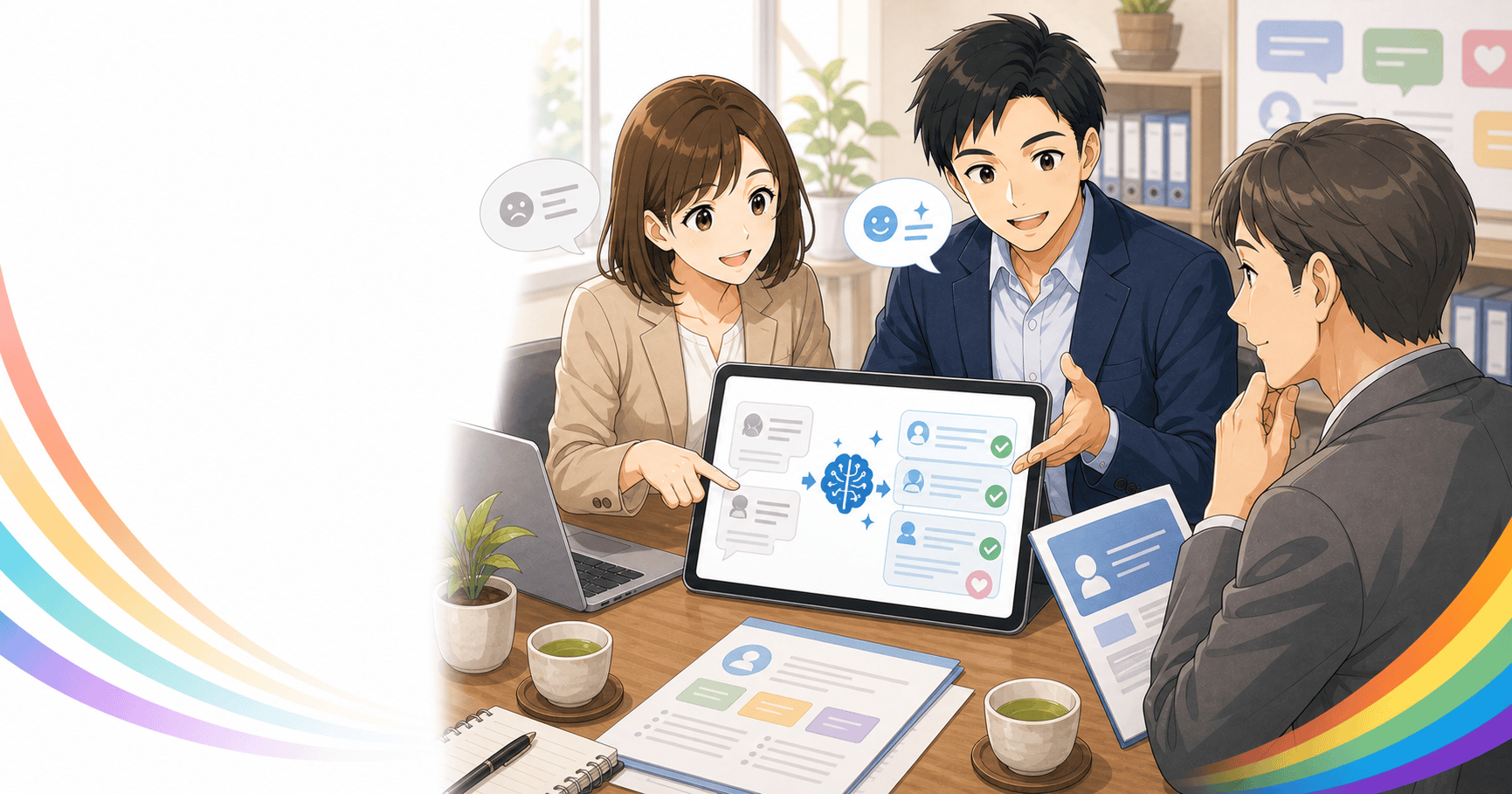 生成AIで顧客への説明文を丁寧にするのアイキャッチ