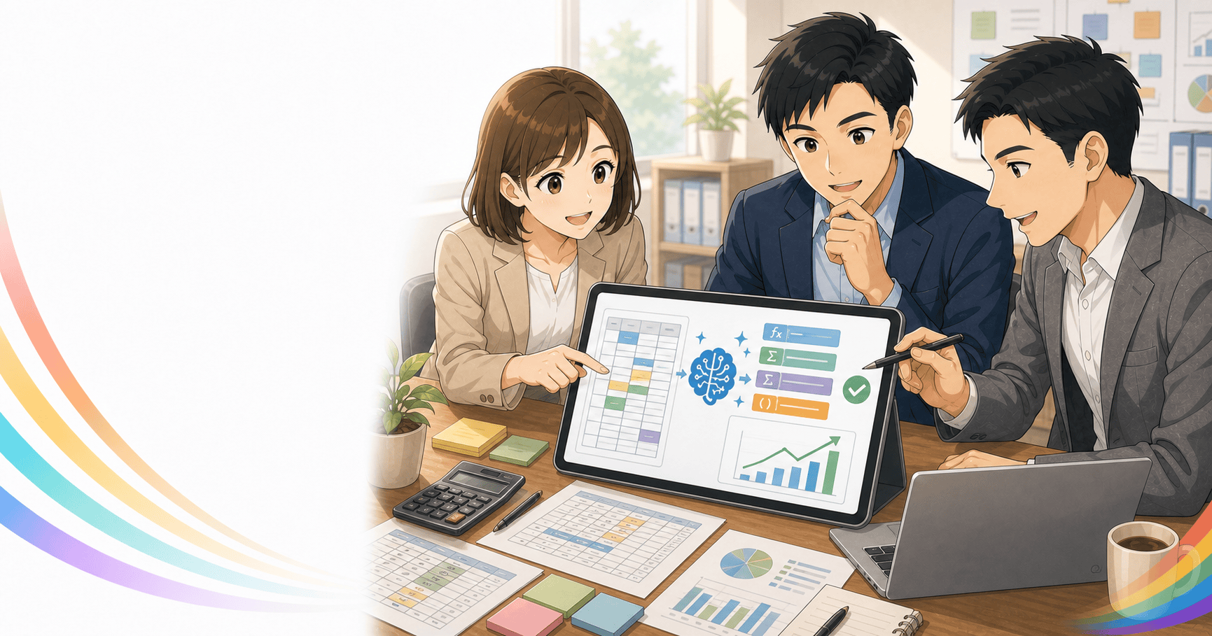 生成AIでExcel関数・数式を作るのアイキャッチ
