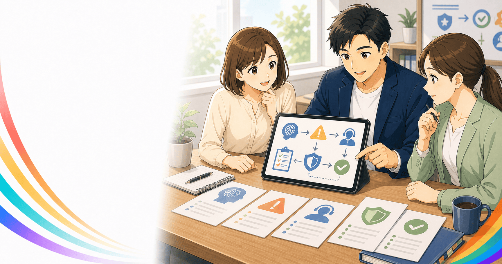 AIトラブル時の対応フローを決めておくのアイキャッチ