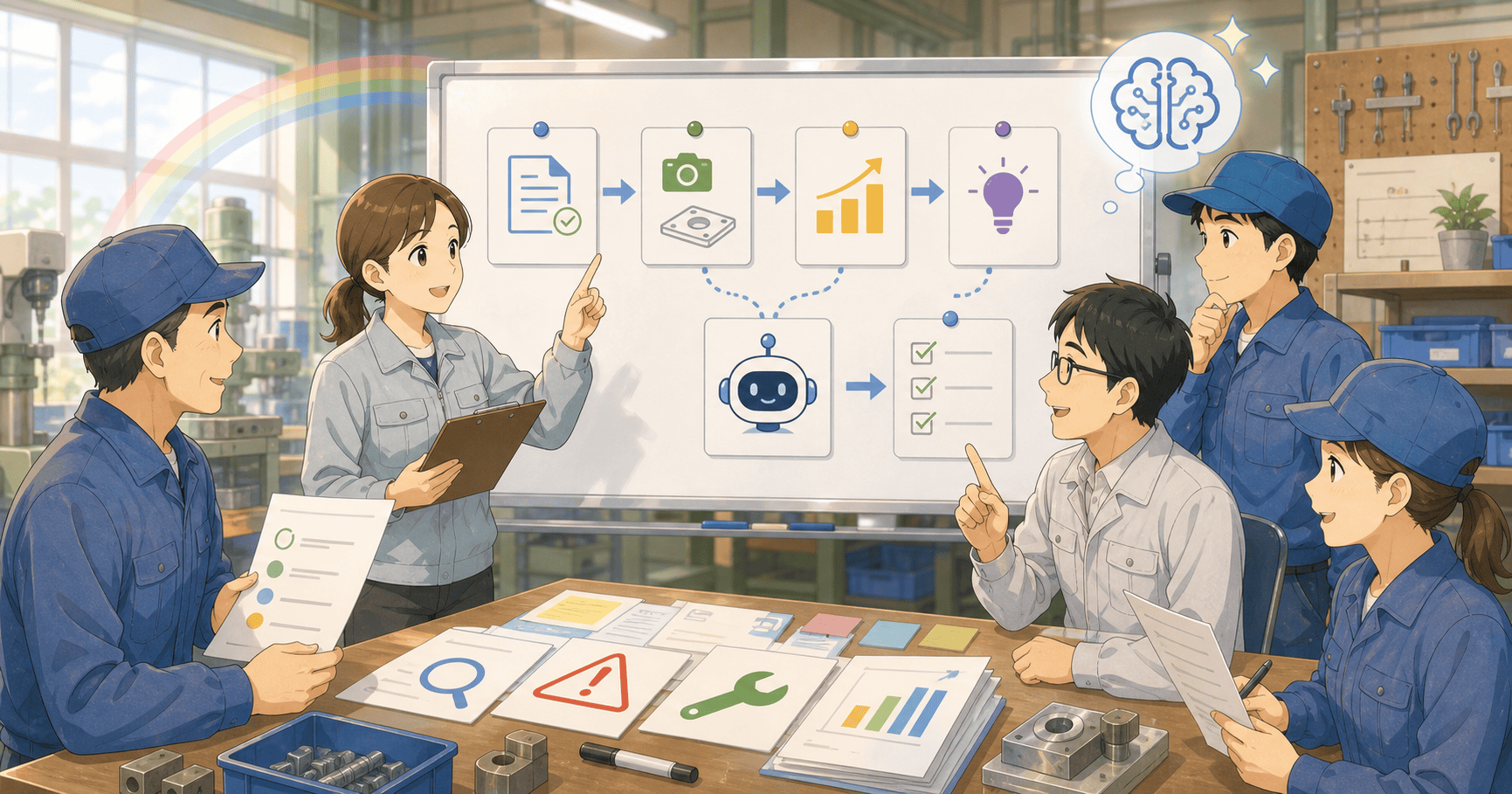 製造現場でAIを使う現実的な入口のアイキャッチ