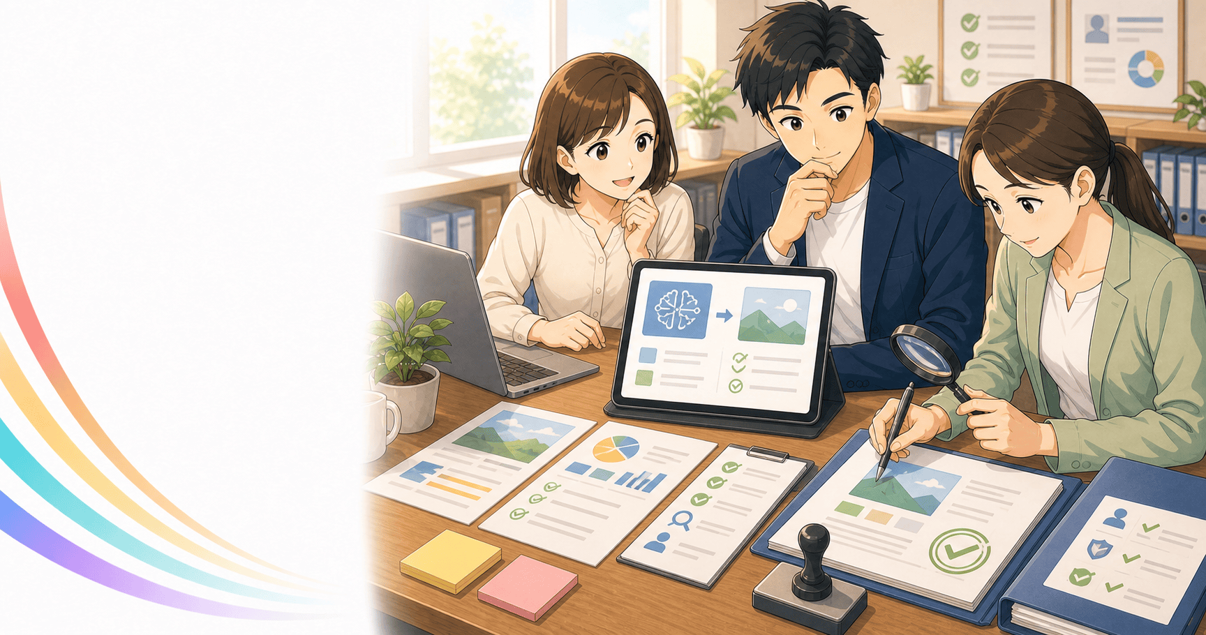 AIが作った成果物の最終確認を誰がするかのアイキャッチ