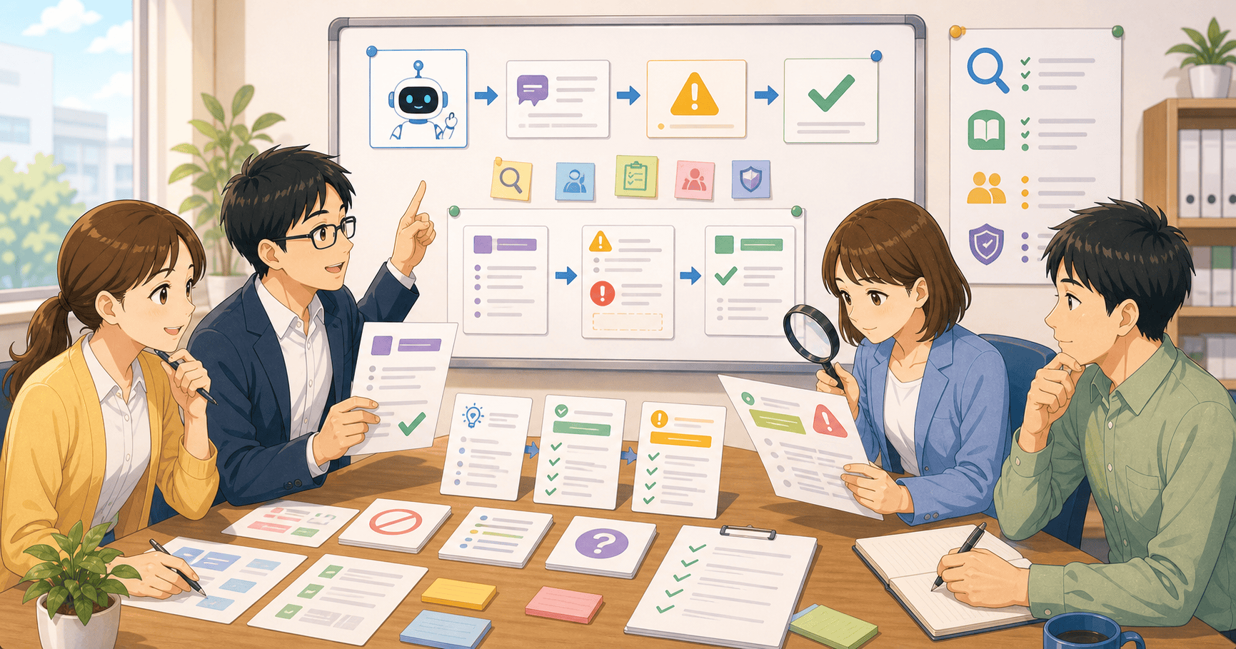 生成AIの回答をそのまま使わない確認習慣のアイキャッチ