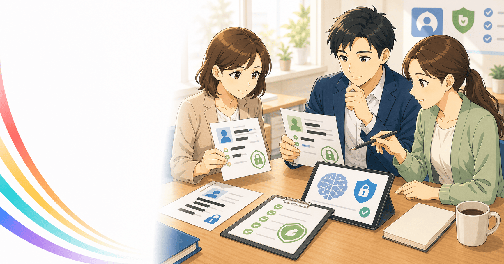 取引先データをAIに渡す前の確認のアイキャッチ