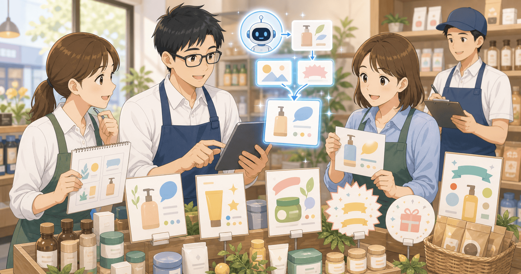 生成AIで商品説明・POPを作るのアイキャッチ