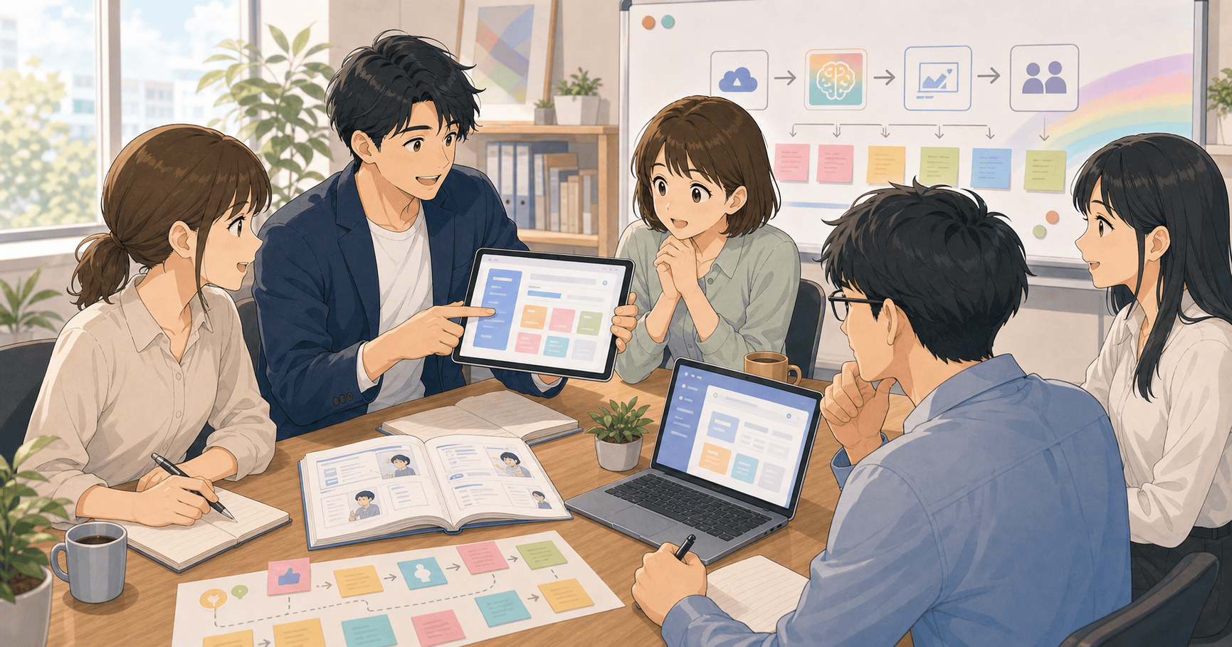 AI開発の成果を社内に定着させるのアイキャッチ