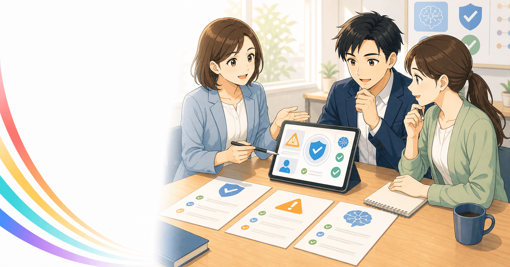 生成AIの社内教育でリスクを下げるのアイキャッチ