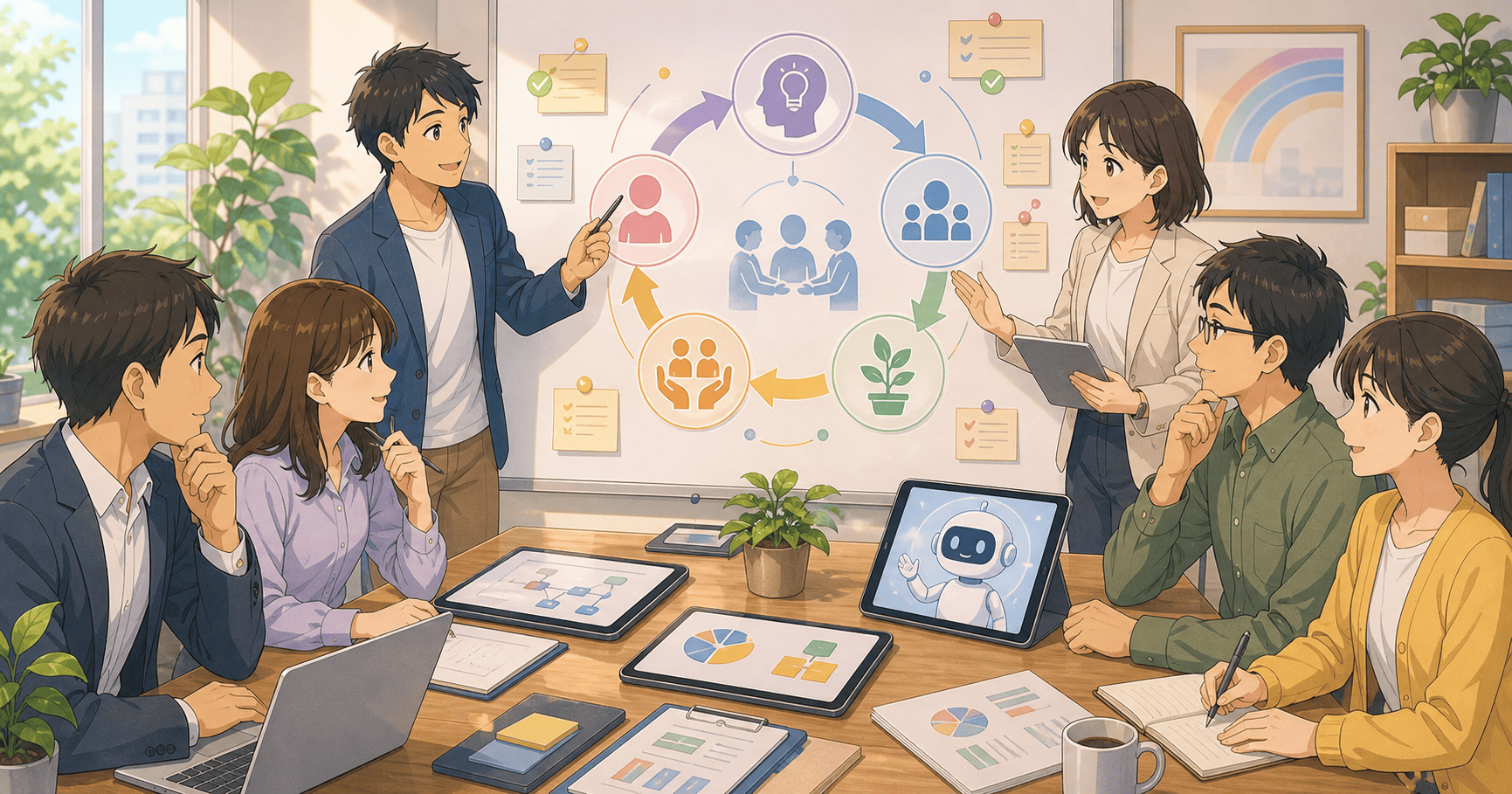 社内でAI活用が続く体制の作り方のアイキャッチ