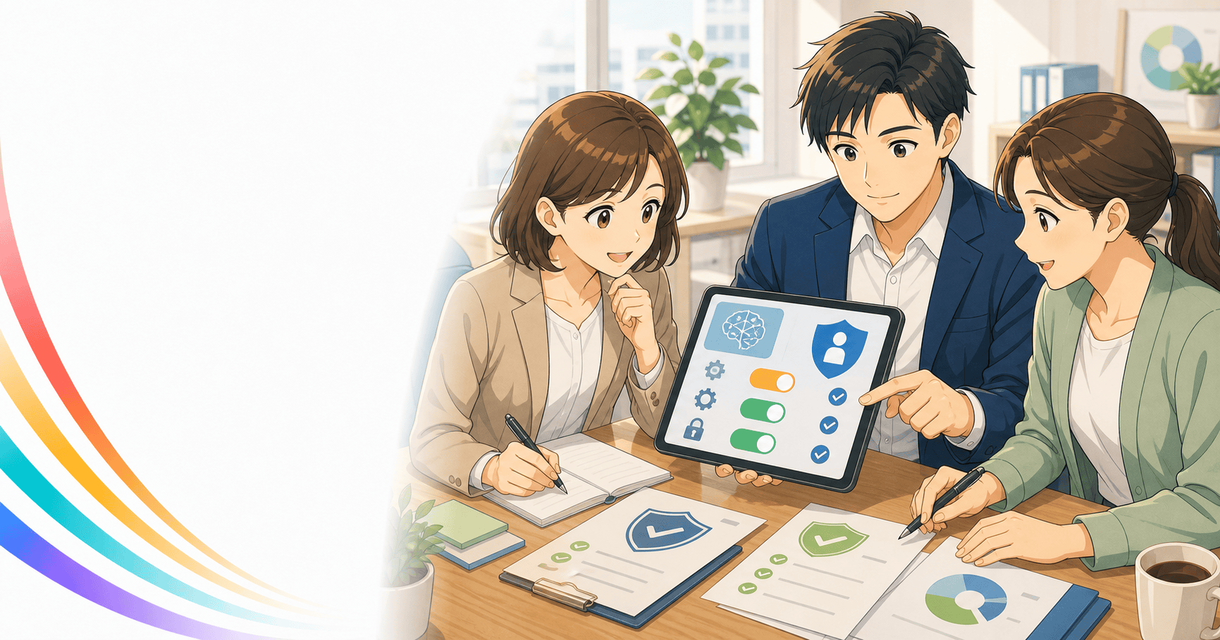 AIツールのデータ学習設定を見直すのアイキャッチ