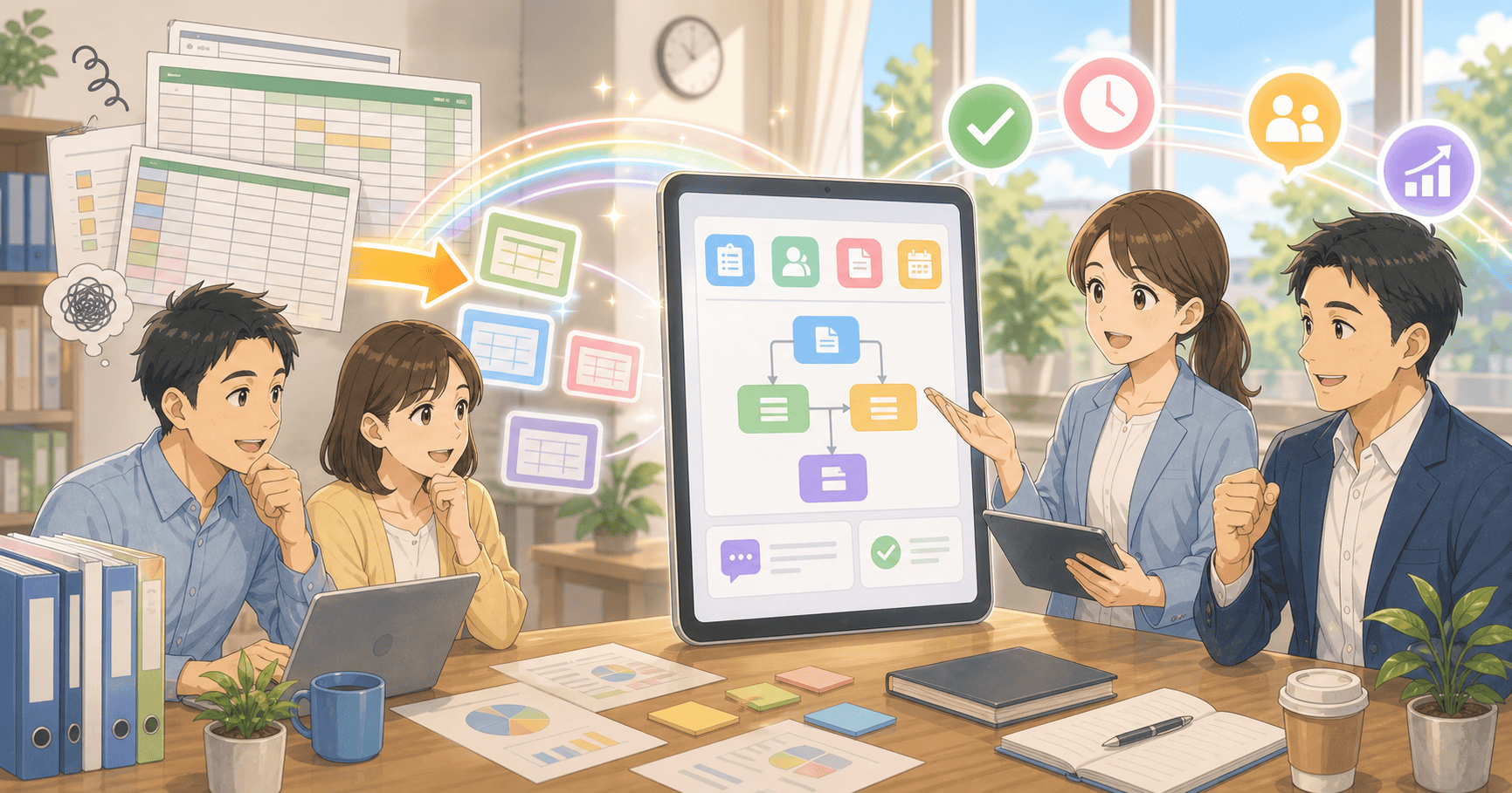 AppSheetでスプレッドシートをアプリにするのアイキャッチ