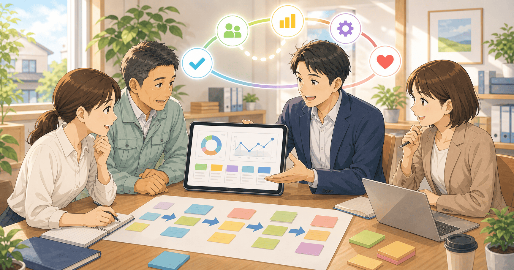 「作って終わり」にしないDX支援の考え方のアイキャッチ