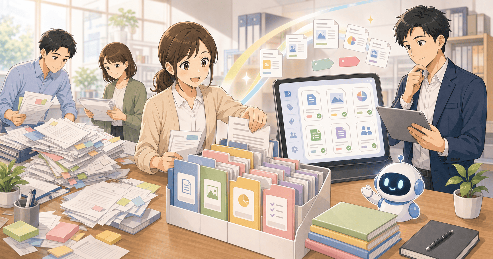 チャットボットに読ませる資料の整え方のアイキャッチ