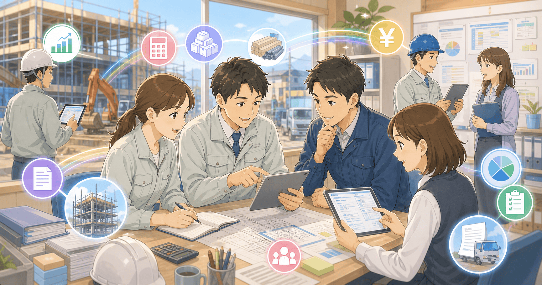 建設業の原価と利益を工事別に把握するのアイキャッチ