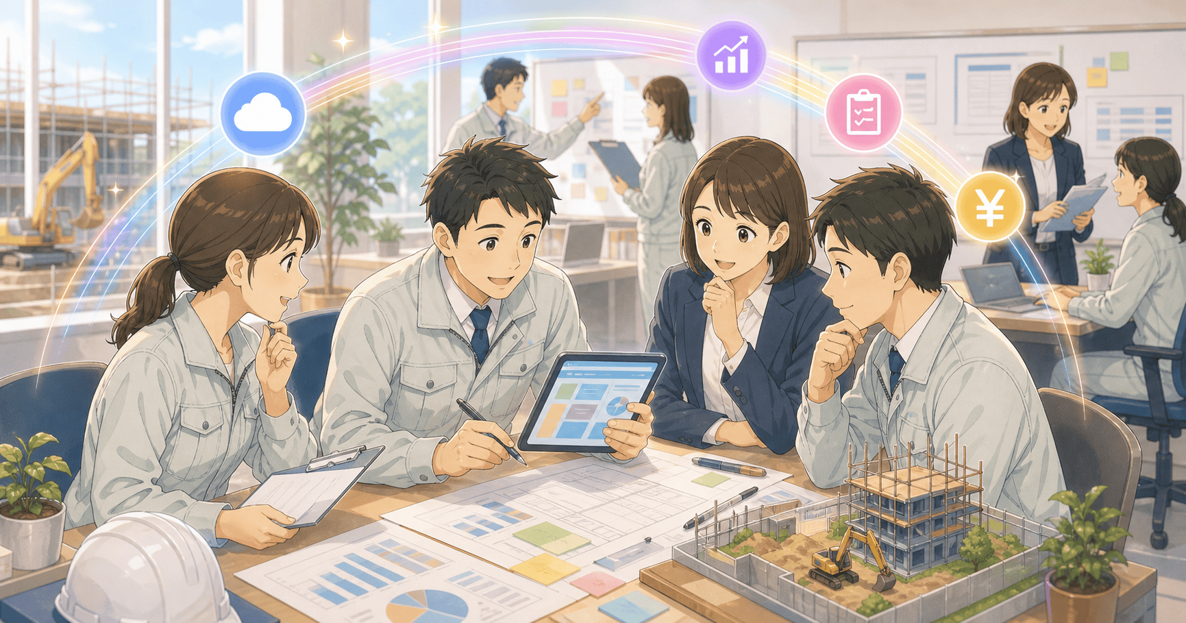 建設業のDXを補助金で進めるのアイキャッチ
