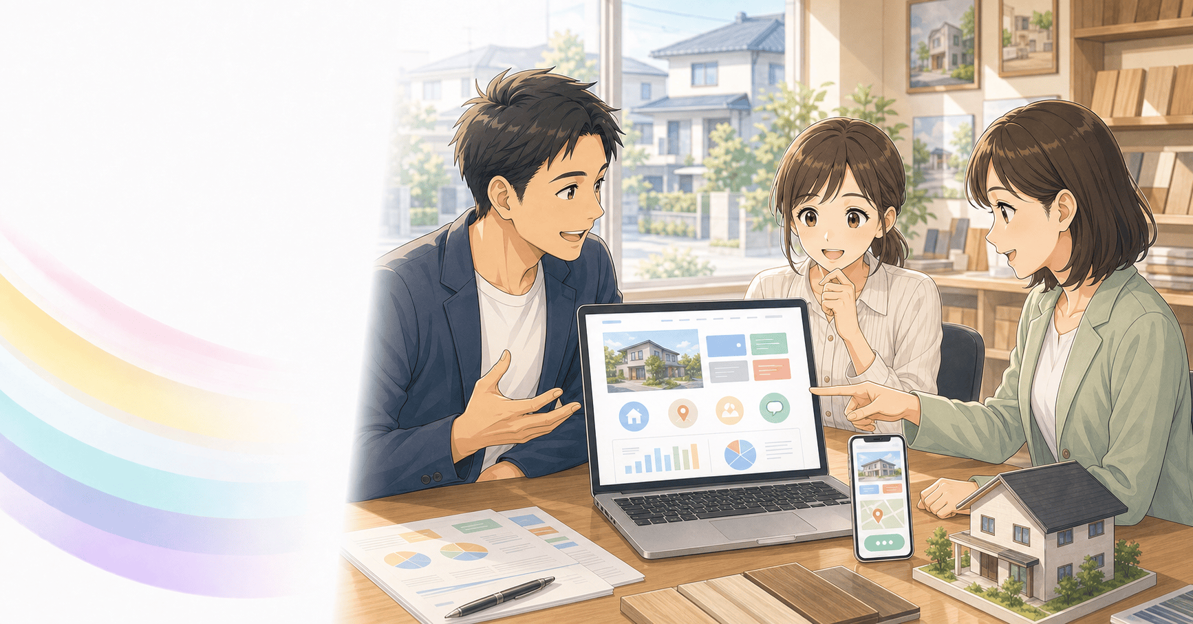 工務店が集客をWebで強化するのアイキャッチ