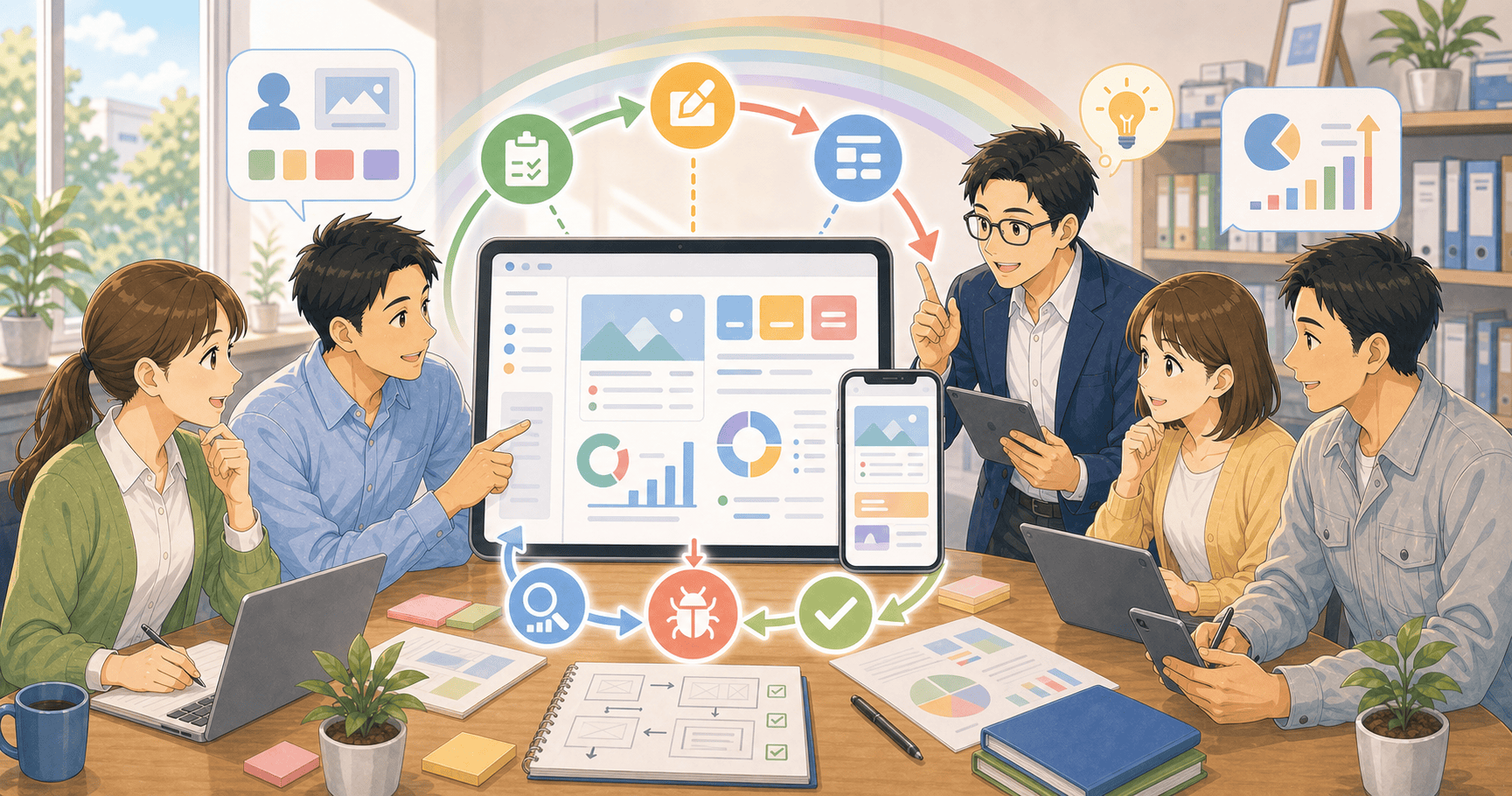 Webサイト・アプリを継続的に改善するのアイキャッチ