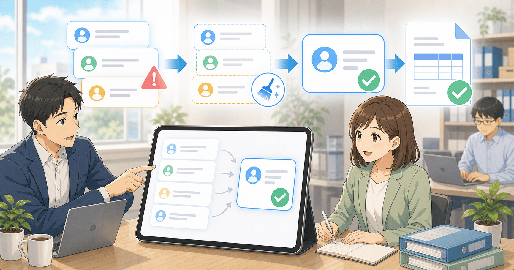 取引先マスタを整理して誤請求を防ぐのアイキャッチ