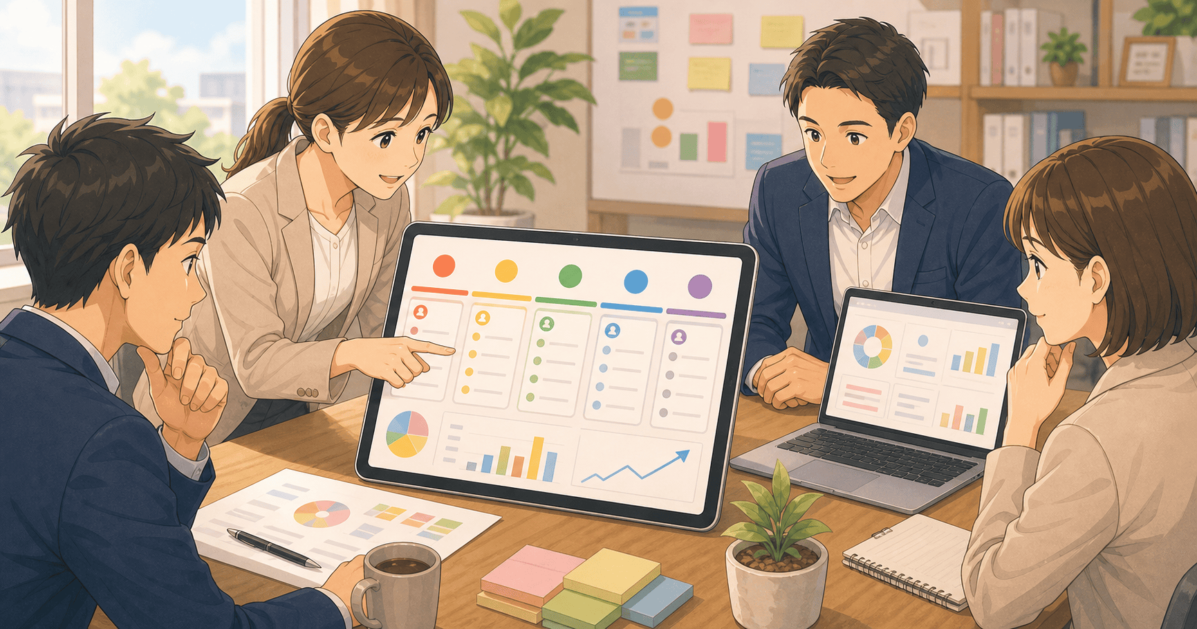 顧客ランク分けで営業の優先順位を決めるのアイキャッチ