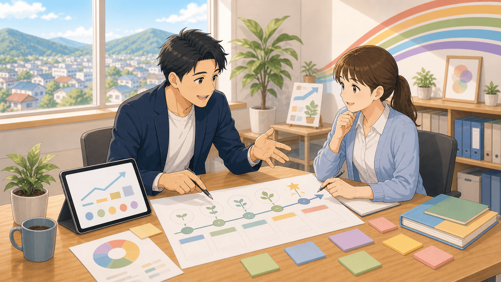 社員の成長を支える育成計画のアイキャッチ