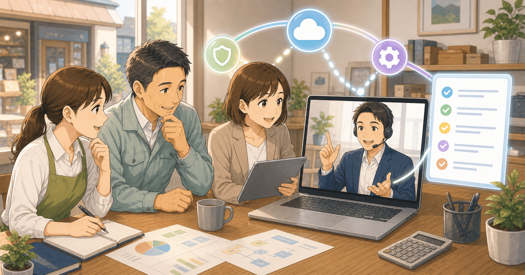 中小企業のIT担当を社外から支えるのアイキャッチ