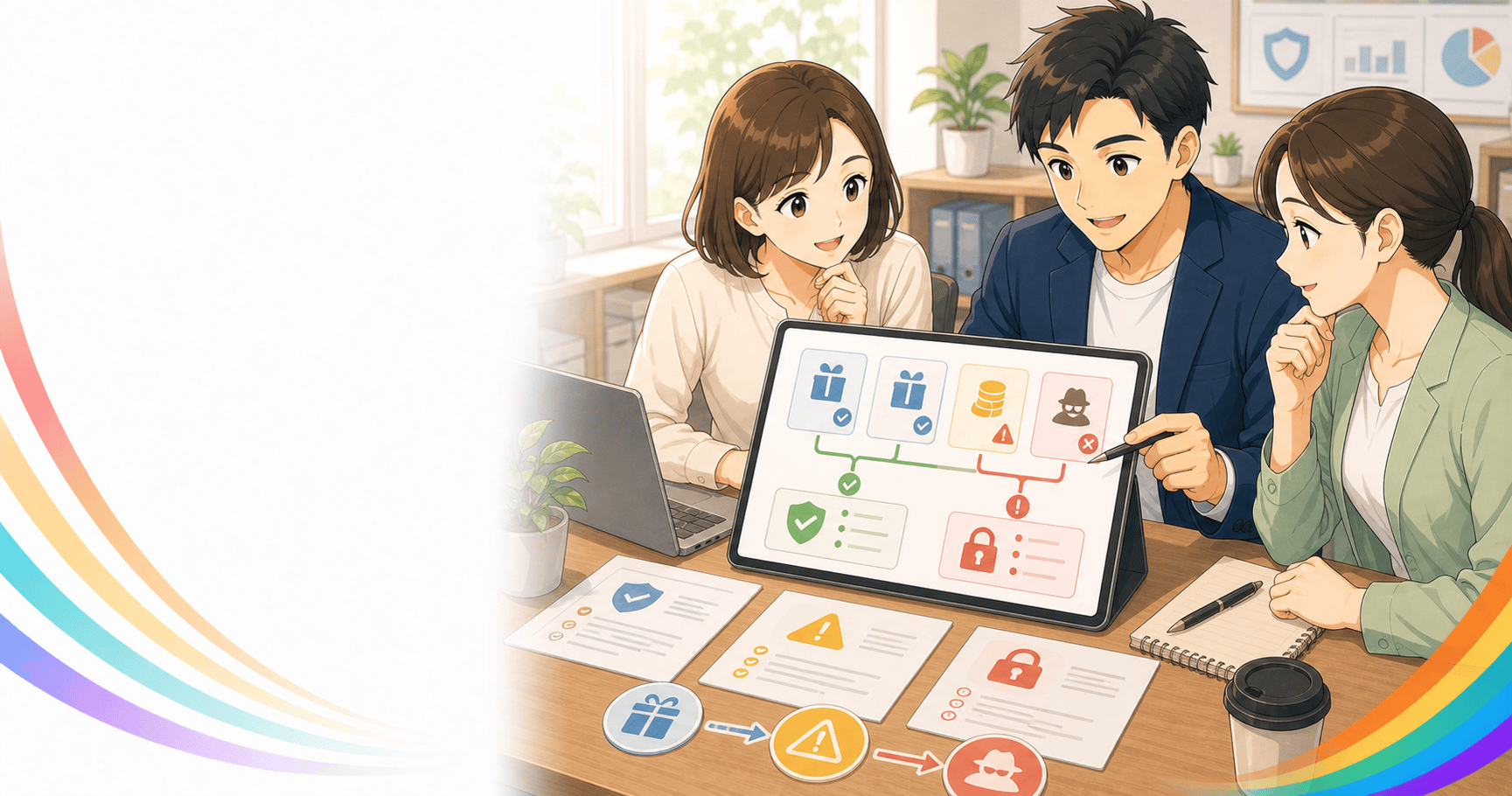 無料AIツールに潜むリスクを避けるのアイキャッチ