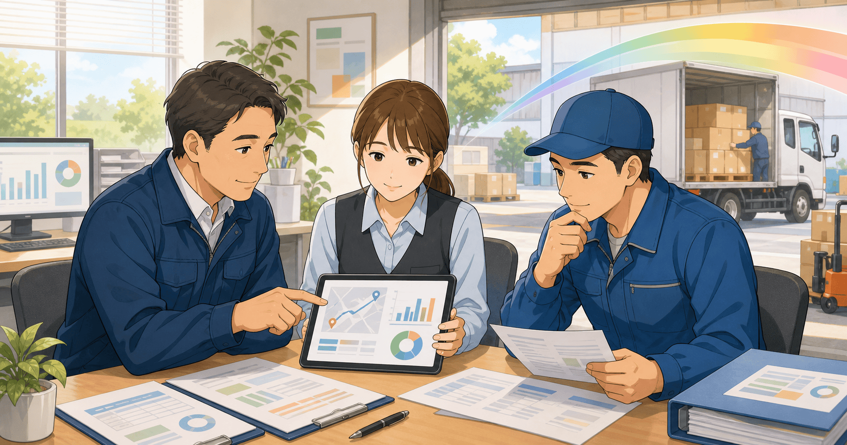 運送業の請求・運賃計算を効率化するのアイキャッチ