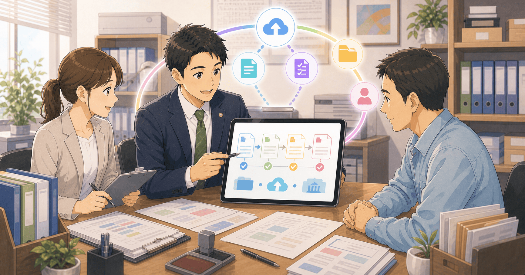 行政書士の申請業務を効率化するのアイキャッチ