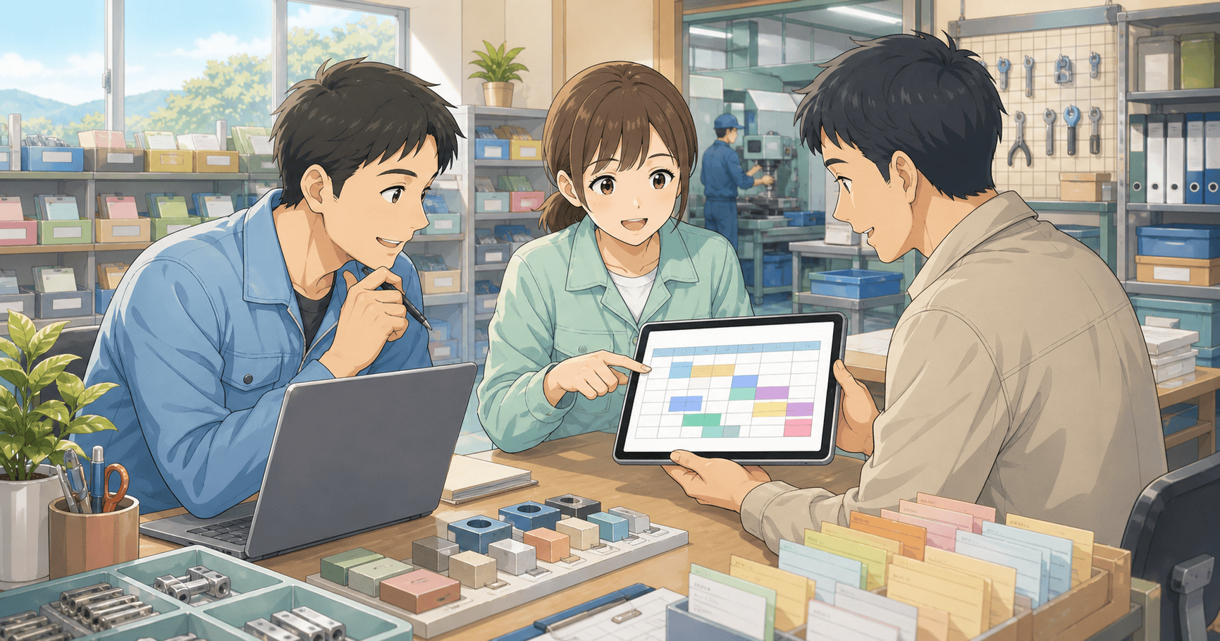 多品種少量生産の管理をシステム化するのアイキャッチ