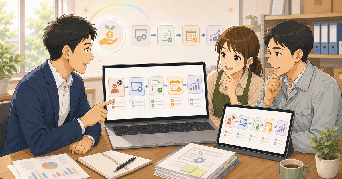 IT導入補助金を使ってシステムを導入するのアイキャッチ