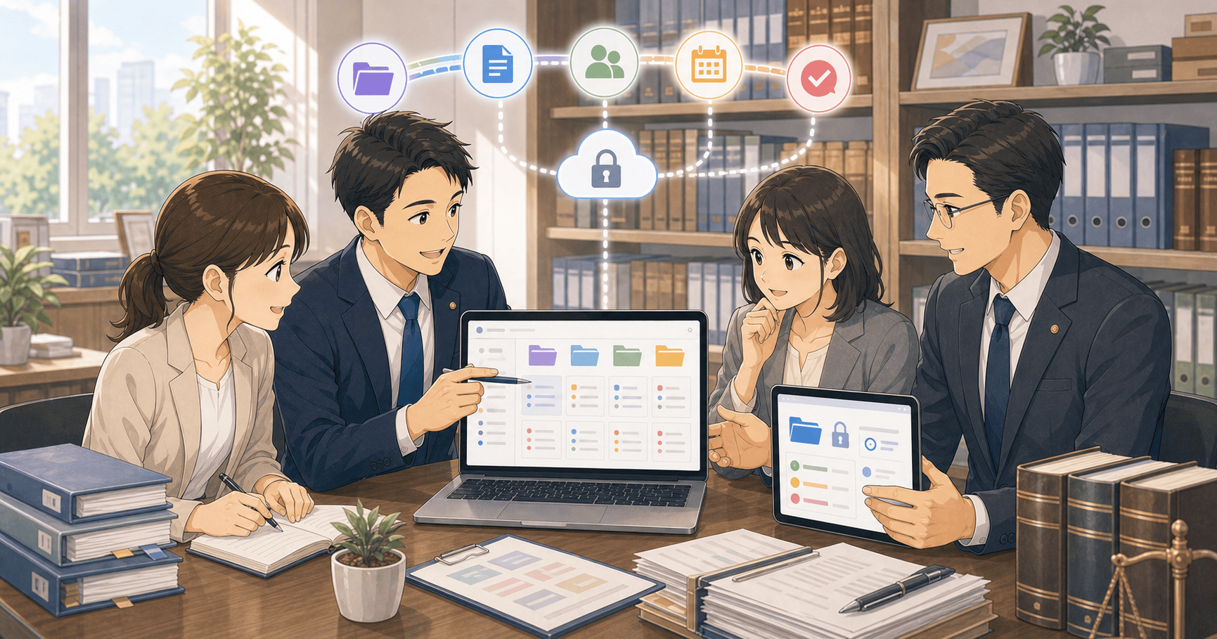法律事務所の案件・書類管理を整えるのアイキャッチ
