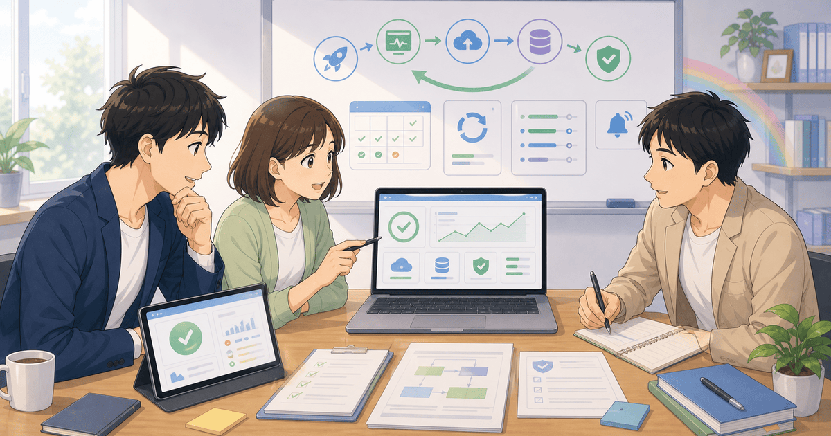 公開後の保守を前提にした作り方のアイキャッチ