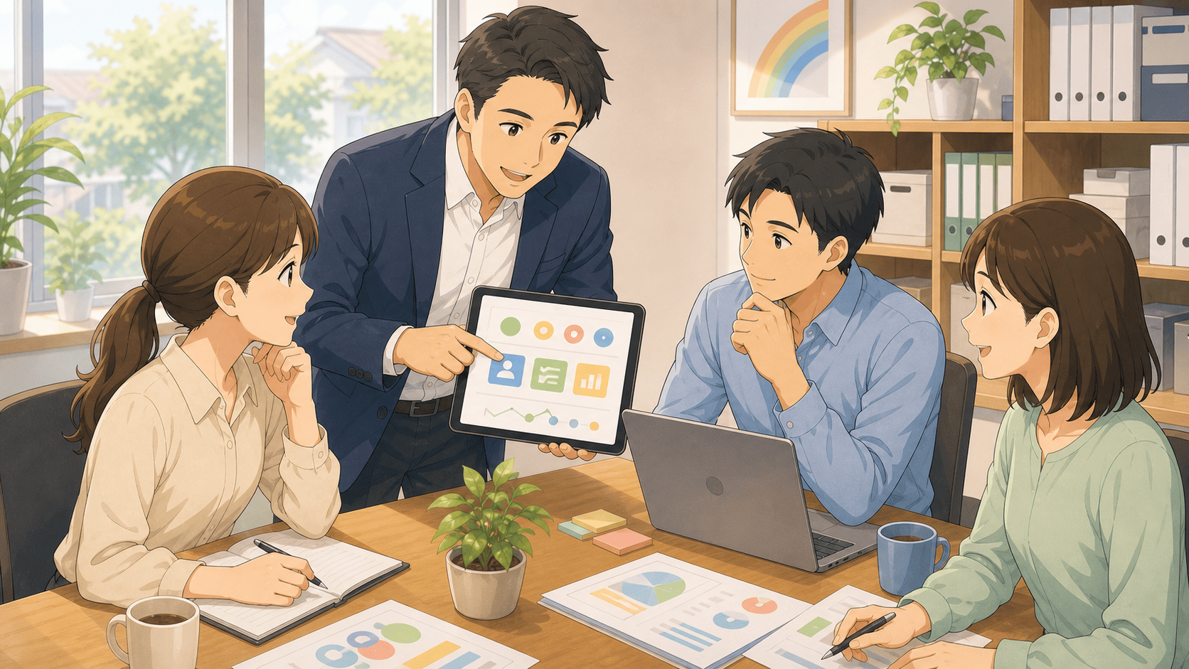 管理職がデジタルで部下を支えるのアイキャッチ