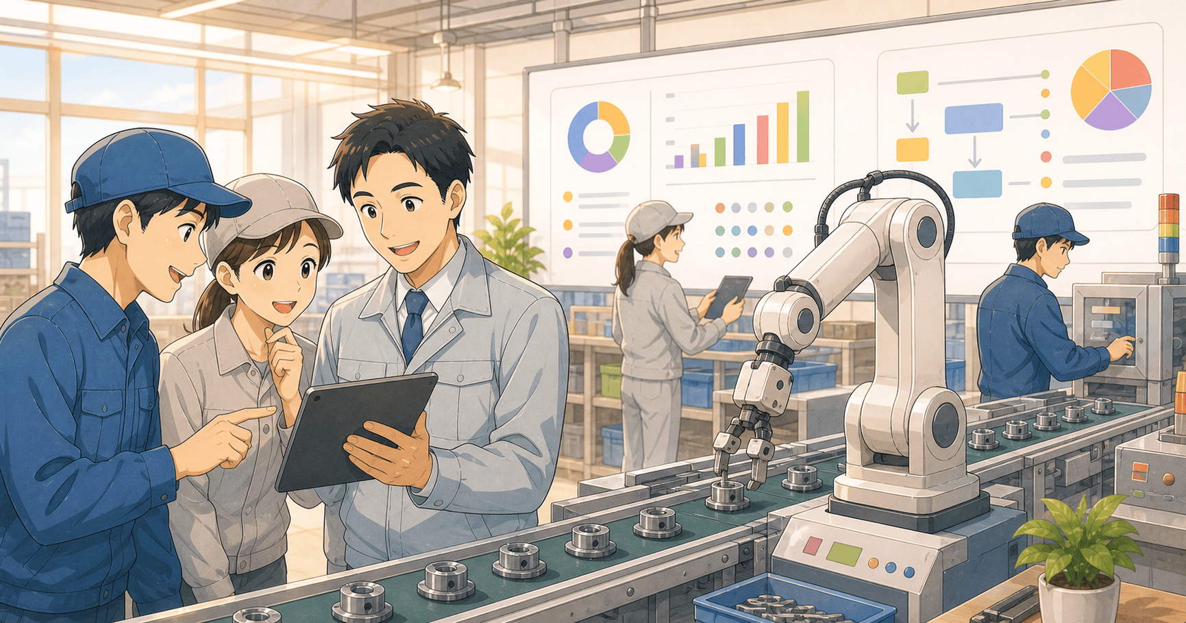 製造業が人手不足を自動化で補うのアイキャッチ