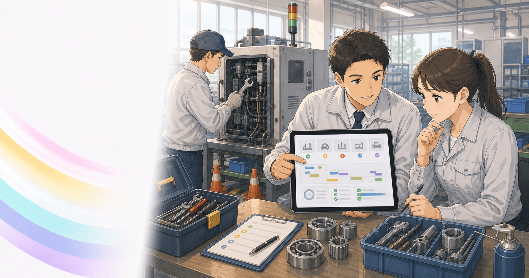 製造業の設備保全をシステム化するのアイキャッチ