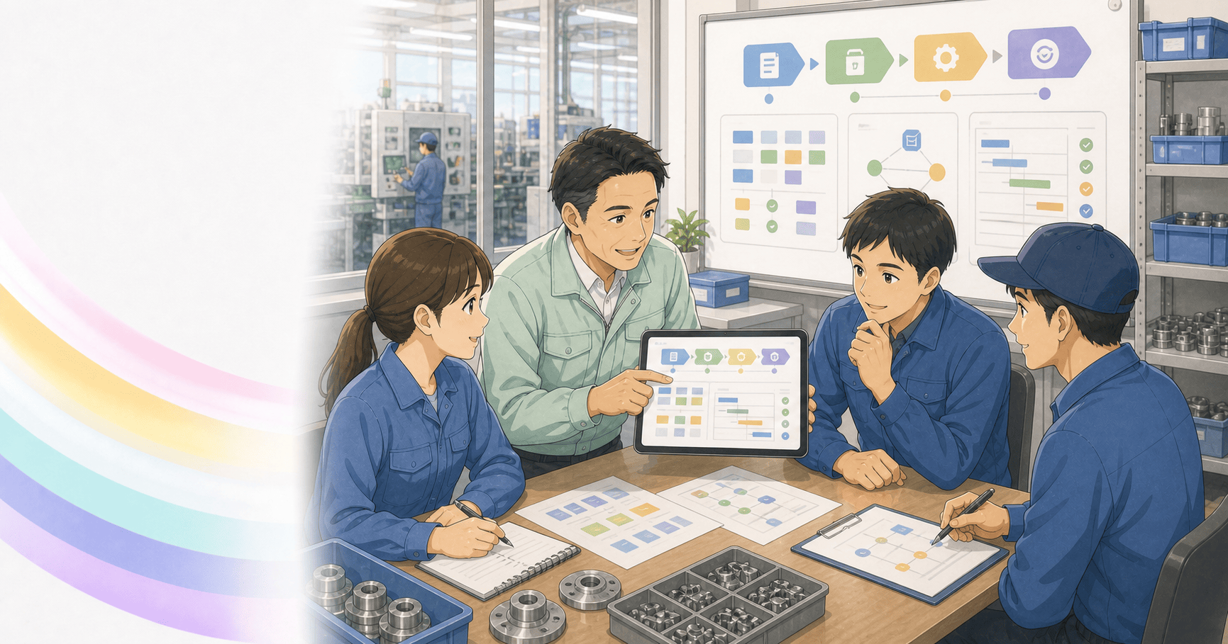 製造業の生産管理をシステム化する第一歩のアイキャッチ
