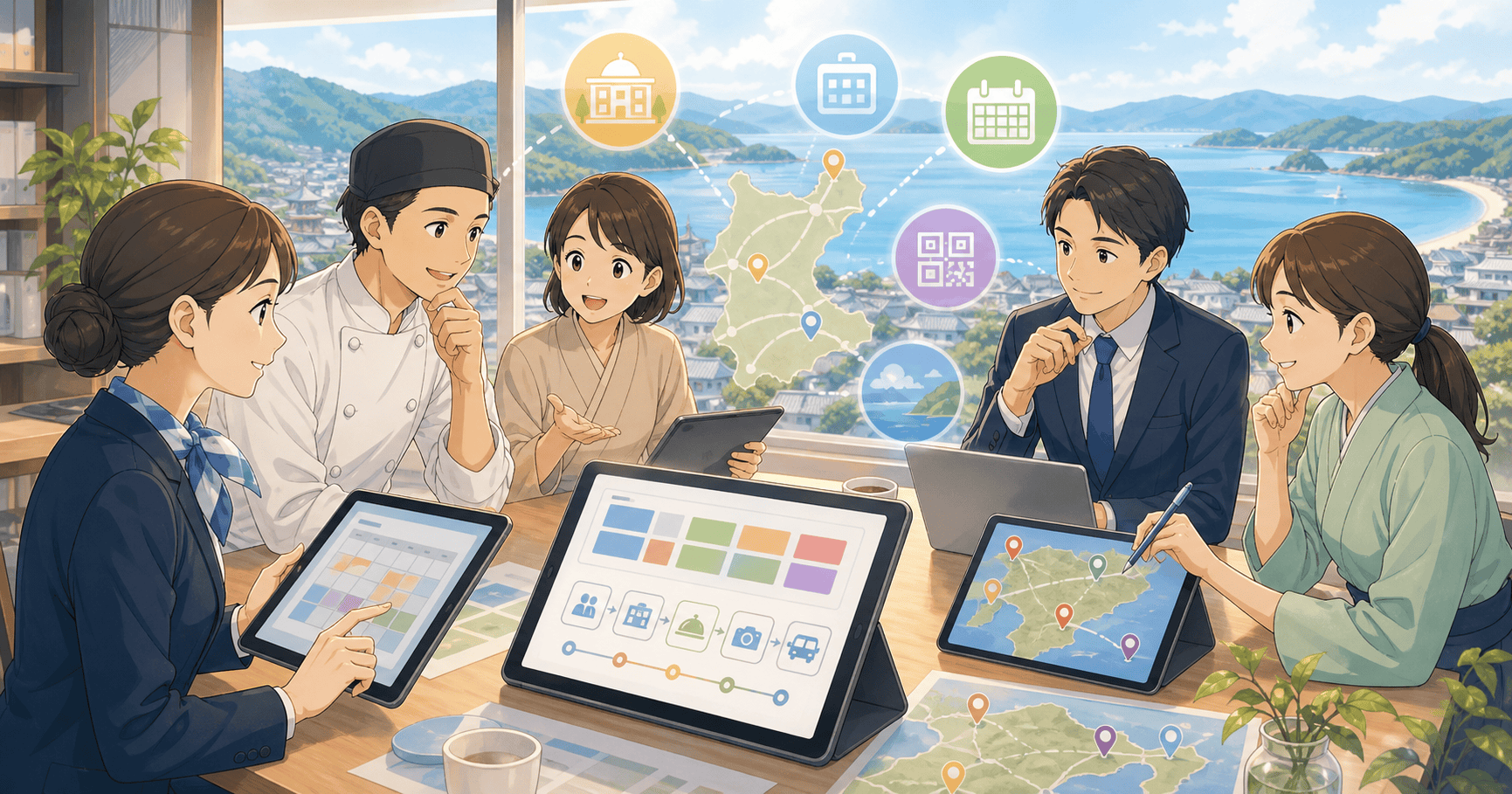 三重の観光・サービス業のDXのアイキャッチ