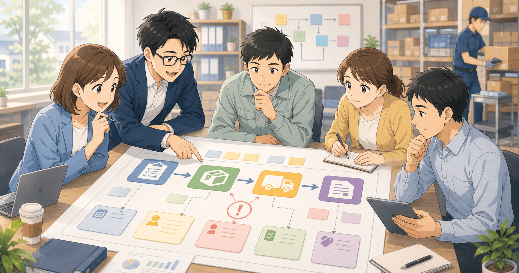 受発注のミスが起きる原因を業務から洗い出すのアイキャッチ
