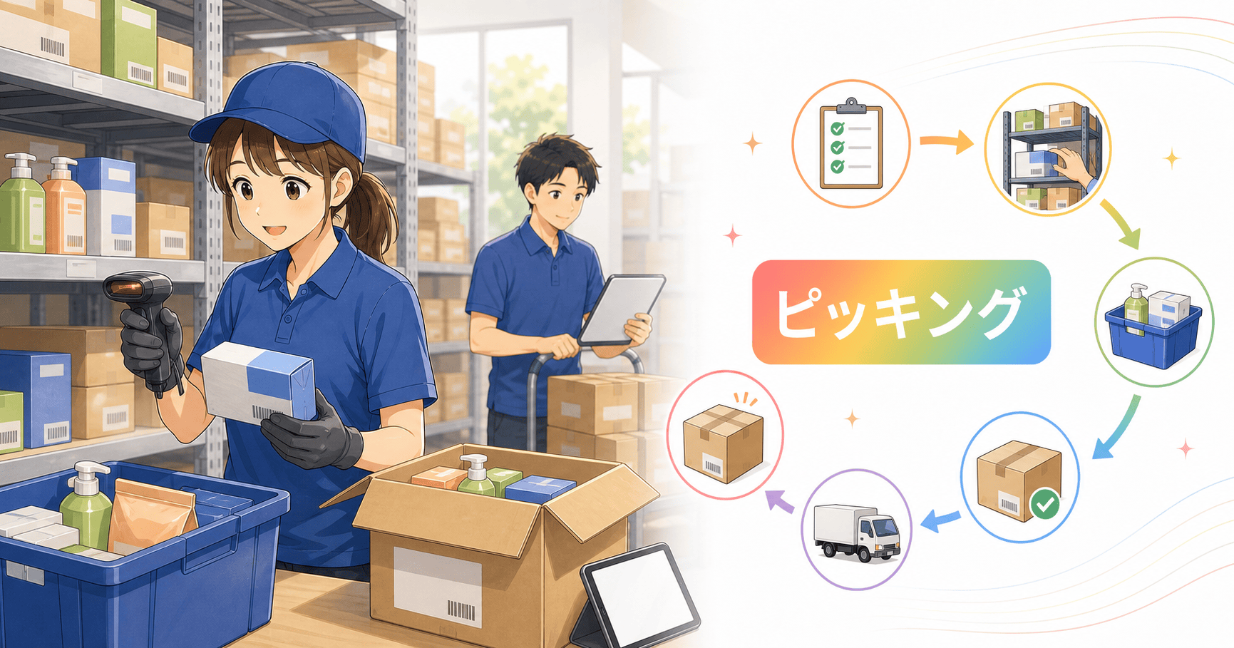 出荷ミス・誤配送を減らすピッキング管理のアイキャッチ