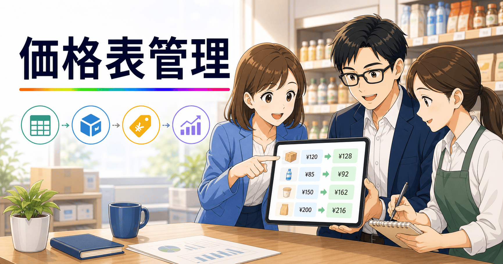 卸・小売の価格表管理を効率化するのアイキャッチ