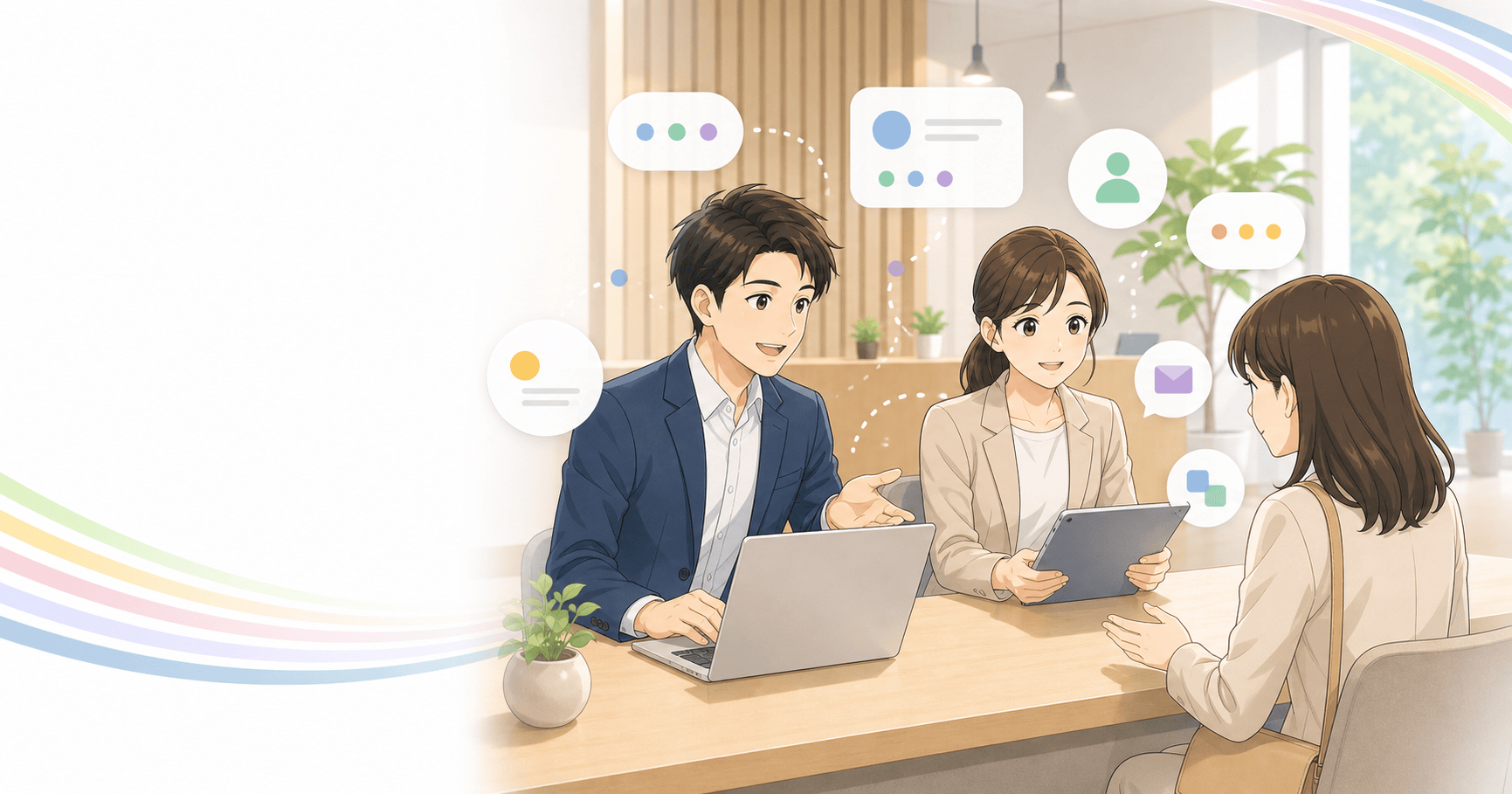士業事務所の問い合わせ対応をラクにするのアイキャッチ