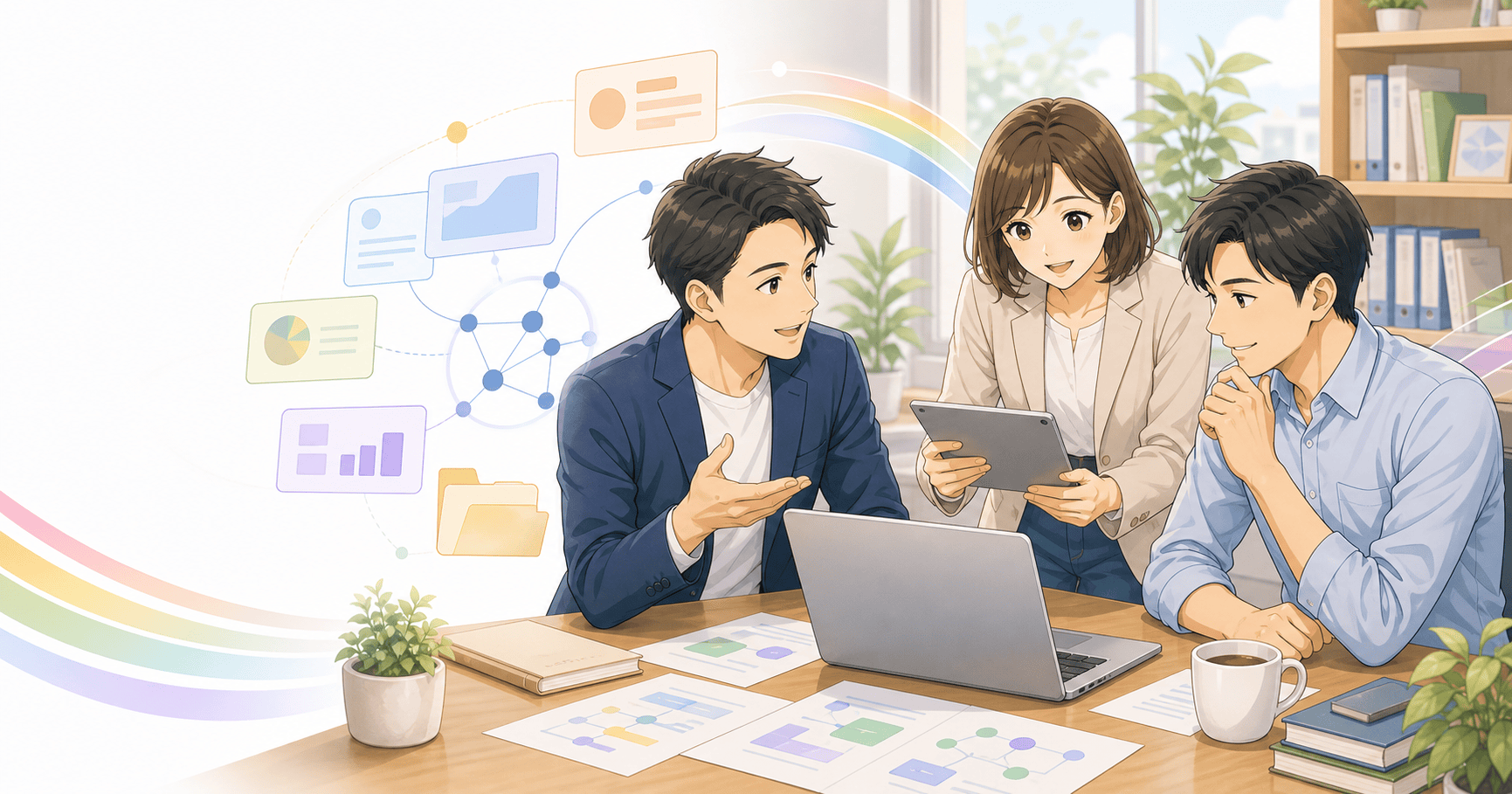 専門サービス業が知見をナレッジ化するのアイキャッチ