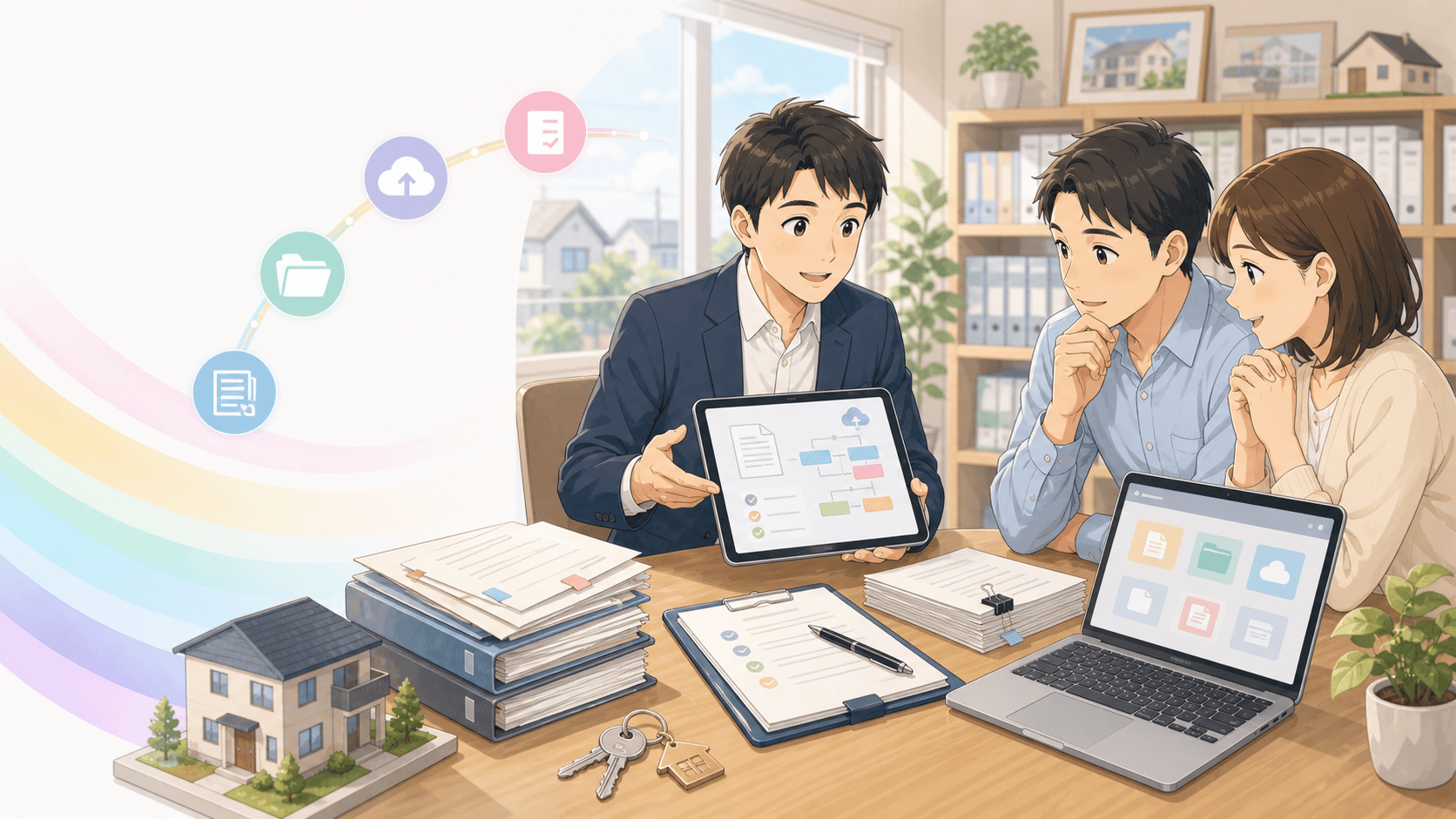 不動産業の契約・書類をデジタル化するのアイキャッチ