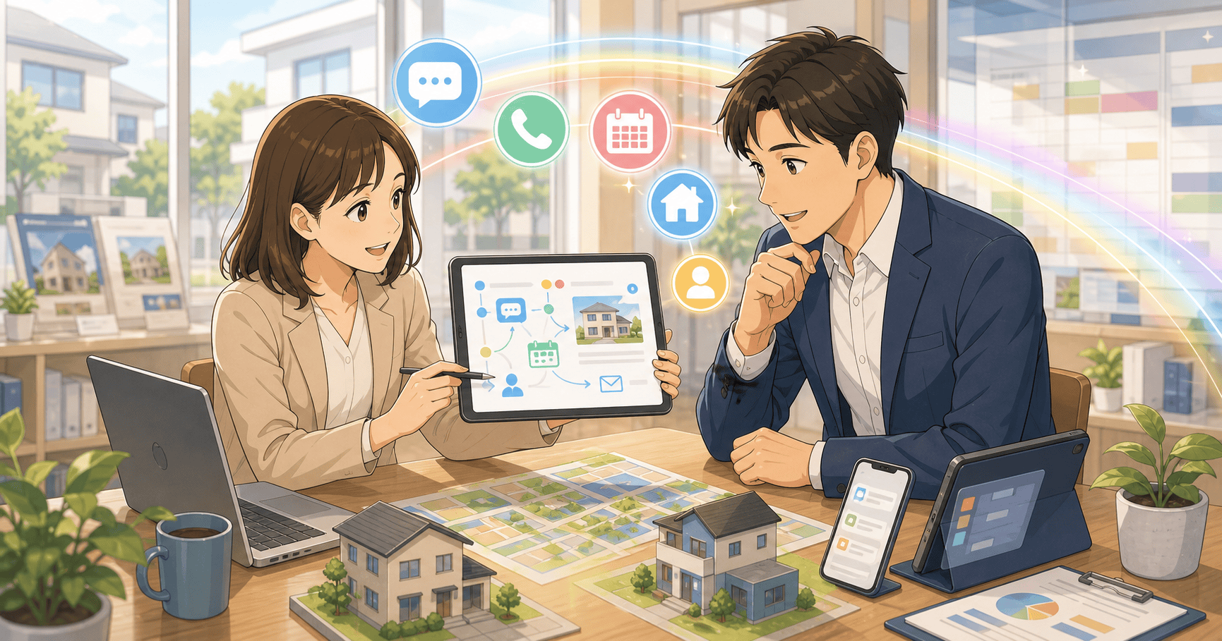 不動産の問い合わせ・追客を効率化するのアイキャッチ