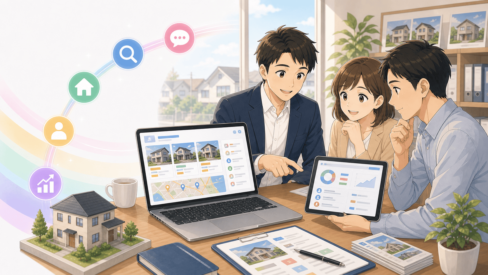 不動産業がWebで反響を増やすのアイキャッチ