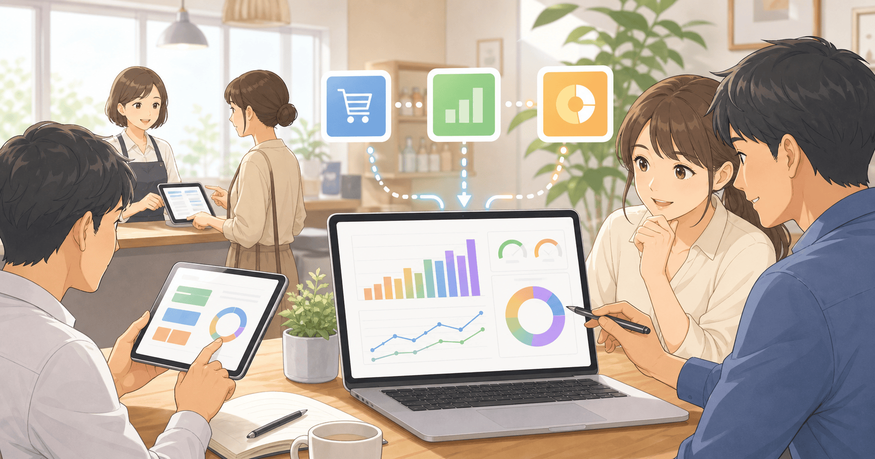 売上・粗利をリアルタイムで把握する仕組みのアイキャッチ