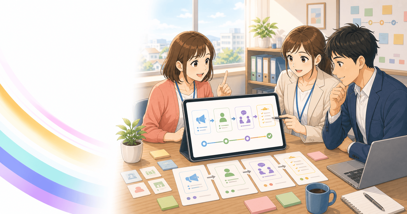 採用DXを小さく始めるのアイキャッチ