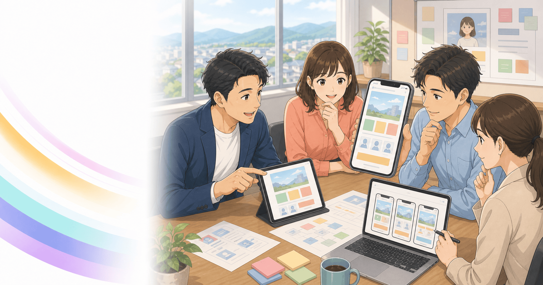 採用サイトのスマホ最適化のアイキャッチ